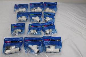 Watts AquaLock Push-To-Connect Straight & Angle Valves Assorted