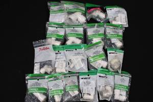 Watts WaterPEX Fittings Assortment - Stackable Tees, Union Elbows, Reducing Stems (12 CTS, 38 CTS)
