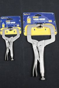 IRWIN VISE-GRIP Locking C-Clamps - 6in & 11in