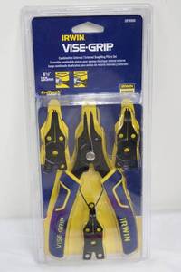 IRWIN VISE-GRIP 6-12 in InternalExternal Snap Ring Pliers Set
