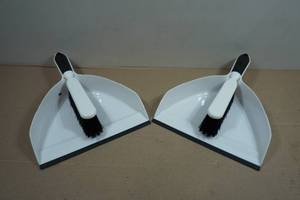 2 Hand Brooms and Dust Pan Sets