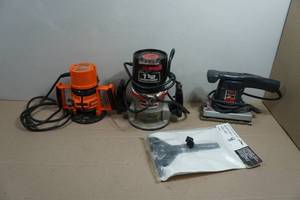 2 Routers and Hi-Speed Sander