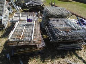 4 stacks of misc gridwork. As shown.