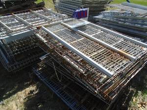 4 stacks of misc gridwork. As shown.