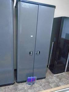 Craftsman cabinet. 80 x 34 x 21. With keys. As shown. CASH ON SITE ONLY. PICKUP IS MONDAY MAY 4TH FROM 11 AM TO 4 PM. REGARDLESS WHAT THE SCHEDULE STATES.