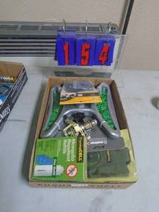 Flat of implusle lawn sprinklers. As shown. CASH ON SITE ONLY. PICKUP IS MONDAY MAY 4TH FROM 11 AM TO 4 PM. REGARDLESS WHAT THE SCHEDULE STATES.