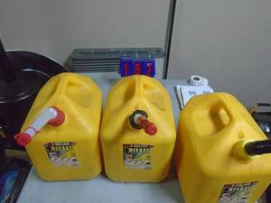 Approx 12 gallons of kerosene in containers. As shown. CASH ON SITE ONLY. PICKUP IS MONDAY MAY 4TH FROM 11 AM TO 4 PM. REGARDLESS WHAT THE SCHEDULE STATES.