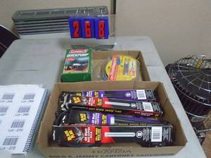 Tow strap, Coleman pump & bulbs. As shown. CASH ON SITE ONLY. PICKUP IS MONDAY MAY 4TH FROM 11 AM TO 4 PM. REGARDLESS WHAT THE SCHEDULE STATES.