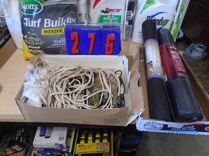 Rope & drawer liner. As shown. CASH ON SITE ONLY. PICKUP IS MONDAY MAY 4TH FROM 11 AM TO 4 PM. REGARDLESS WHAT THE SCHEDULE STATES.