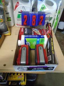 Diehard 20 volt batteries & nulens. As shown. CASH ON SITE ONLY. PICKUP IS MONDAY MAY 4TH FROM 11 AM TO 4 PM. REGARDLESS WHAT THE SCHEDULE STATES.