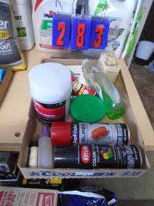 Paint & bondo. As shown. CASH ON SITE ONLY. PICKUP IS MONDAY MAY 4TH FROM 11 AM TO 4 PM. REGARDLESS WHAT THE SCHEDULE STATES.