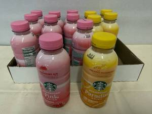 Starbucks Pink Drink & Paradise Drink