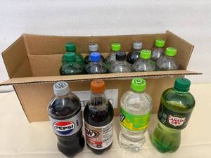Variety of 20oz Bottles of Pop