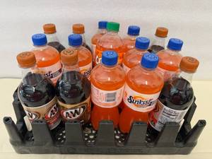 Variety of 20oz Bottles of Pop