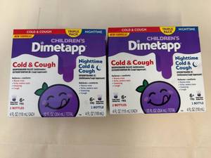 2x 2pk Childrens Dimetapp