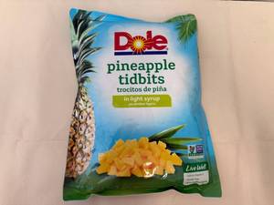 5lbs Dole Pineapple Tidbits