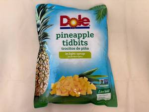 5lbs Dole Pineapple Tidbits