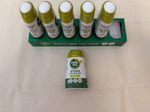 6x Pure Via Stevia Liquid Sweetner