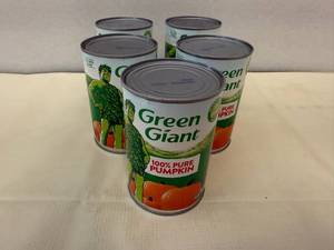 5x 15oz Green Giant Pure Pumpkin