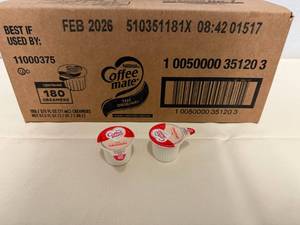 180ct Coffee Mate Creamer Cups-Orginal