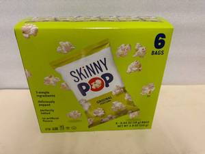 3x 6bags Skinny Pop-Original