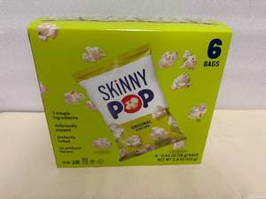 3x 6bags Skinny Pop-Original
