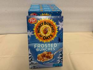 4x Frosted Honey Bunches of Oats