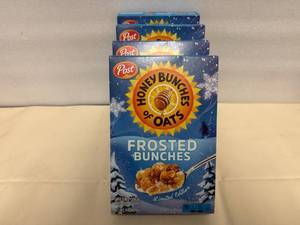 4x Frosted Honey Bunches of Oats