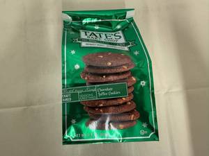 4x Tates Bake Shop Chocolate Toffee Cookies