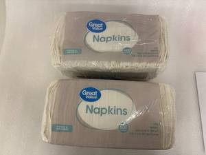 3x 500ct Great Value Napkins