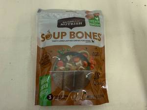4x 3ct. Nutrish Soup Bone Dog Chews-Mix of Beef & Chicken