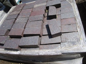 Clay Brick style pavers, colored...