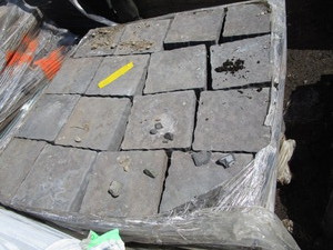 Pavers, scalloped edge 11x11x3, 3 ...