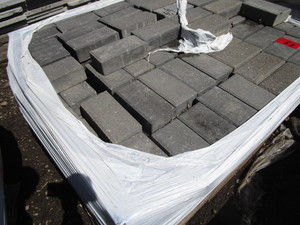 Grey Pavers, 5-12 layers...