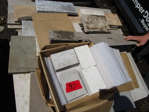 Mixed lot hardscape...