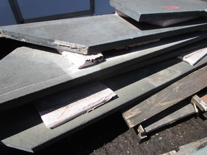 Wall Cap  Pool Edging, recovered, ...