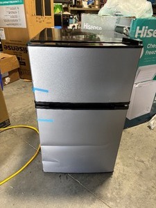 2 Door Mini Fridge with Freezer
