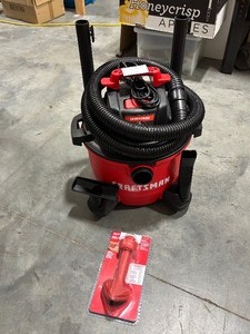 Craftsman 6 Gallon Shop Vac and Milwaukee Vac Brush