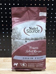 Nutri Source Prairie Select Recipe Dog Food 5 LB Bag