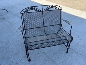 Rocking Outdoor Love Seat Bench