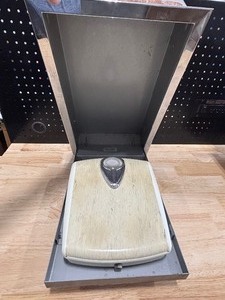 Vintage Wall Scale and Light