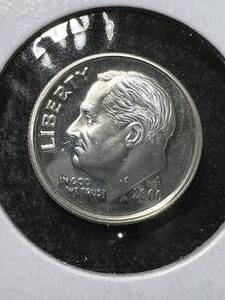 2000-S US PROOF SILVER ROOSEVELT DIME