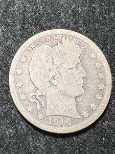 1914 US BARBER QUARTER