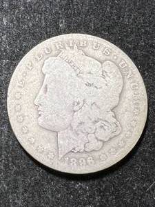 1896-O US MORGAN SILVER DOLLAR