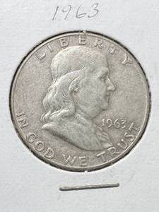 1963-D US FRANKLIN HALF DOLLAR