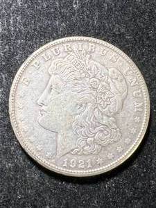 1921-S US MORGAN SILVER DOLLAR