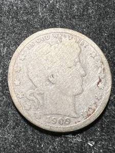 1909 US BARBER QUARTER