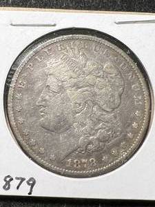 1878-S US MORGAN SILVER DOLLAR