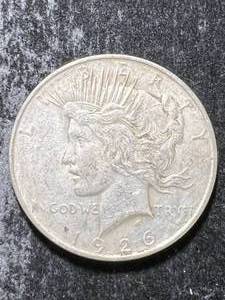 1926-D US PEACE SILVER DOLLAR