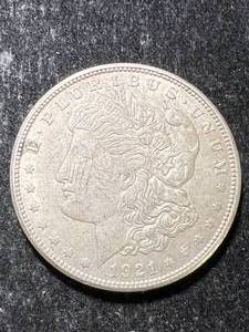 1921 US MORGAN SILVER DOLLAR